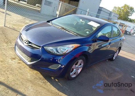 2013 Hyundai Elantra Gls from USA, damaged, VIN 5NPDH4AE4DH339798